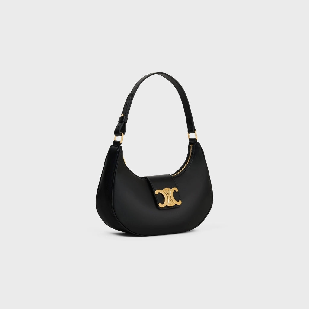 celine-ava-triomphe-bag-in-smooth-calfskin-black-114493DGQ-38NO-authentic-blankroom-hanoi-vietnam