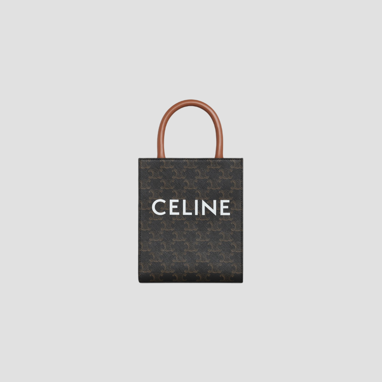 celine-mini-vertical-cabas-in-triomphe-canvas-and-calfskin-with-celine-print-tan-194372BZK-04LU-authentic-blankroom-hanoi-vietnam